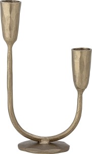Świecznik Kalinka mosiądz Bloomingville