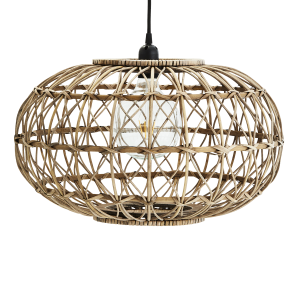 Lampa bambusowa owalna Madam Stoltz