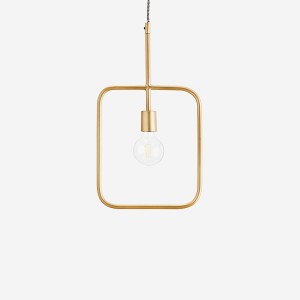 Lampa geometryczna antyczny brąz Madam Stoltz