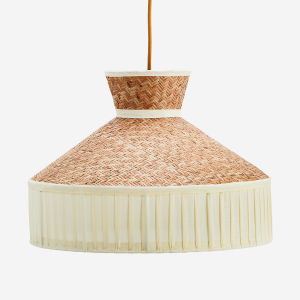 Lampa wisząca pleciona biała Madam Stoltz