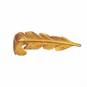 Wieszak Gold Feather Sass&Belle